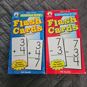 Carson-Dellosa Addition and Subtraction Flash Cards